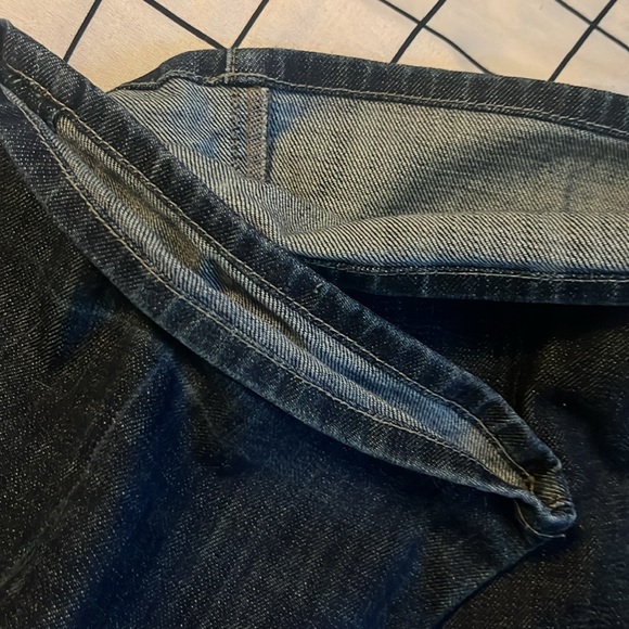 7 for all man kind organic bootcut jeans. 25 x 32 like new condition minor wear - Picture 8 of 8